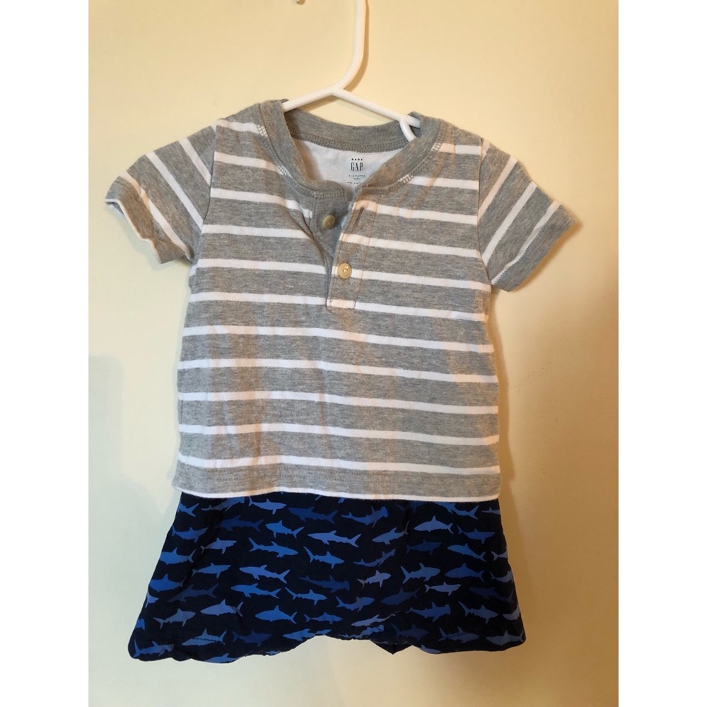 Baby Gap shorty one-piece